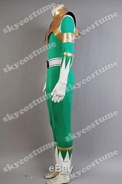 Mighty Morphin Power Rangers Burai Dragon Ranger Cosplay Costume Suit Uniform