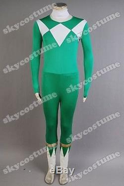 Mighty Morphin Power Rangers Burai Dragon Ranger Suit Cosplay Costume Uniform