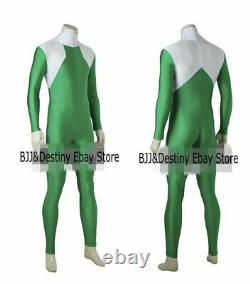 Mighty Morphin Power Rangers Cosplay Costume Green Dragon Ranger Zentai Kostüme