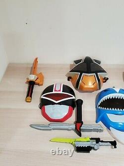 Mighty Morphin Power Rangers Cosplay Mask, Swords, Weapons LOT