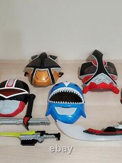 Mighty Morphin Power Rangers Cosplay Mask, Swords, Weapons LOT