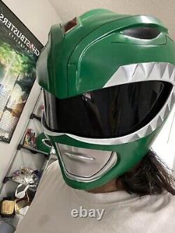 Mighty Morphin Power Rangers Green Ranger 3D printed Cosplay Helmet