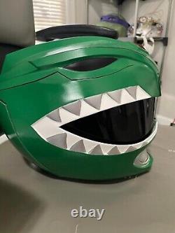 Mighty Morphin Power Rangers Green Ranger 3D printed Cosplay Helmet