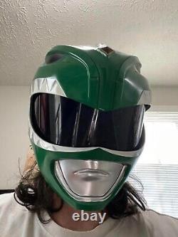 Mighty Morphin Power Rangers Green Ranger 3D printed Cosplay Helmet