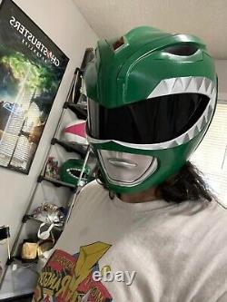 Mighty Morphin Power Rangers Green Ranger 3D printed Cosplay Helmet