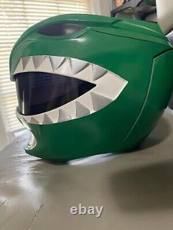 Mighty Morphin Power Rangers Green Ranger 3D printed Cosplay Helmet