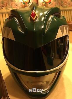 Mighty Morphin Power Rangers Green Ranger Adult Cosplay Helmet ie Dragonzord
