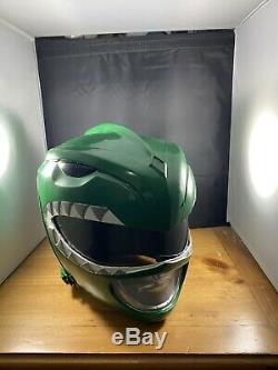 Mighty Morphin Power Rangers Green Ranger Cosplay Helmet