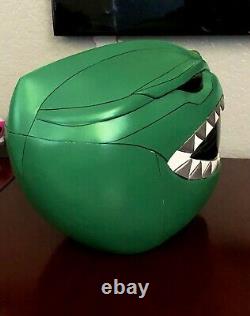 Mighty Morphin Power Rangers Green Ranger Cosplay Prop Helmet
