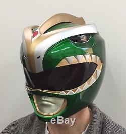 Mighty Morphin' Power Rangers Green Ranger Full Size Helmet Cosplay Replica