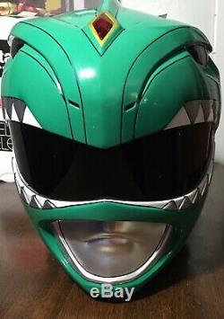 Mighty Morphin Power Rangers Green Ranger Helmet Aniki Cosplay