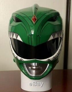 Mighty Morphin Power Rangers Green Ranger Helmet Wearable Prop Cosplay