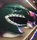 Mighty Morphin Power Rangers Green Ranger Suit Helmet Cosplay Prop Costume LOOK