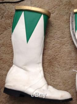 Mighty Morphin Power Rangers Green Ranger boots costume cosplay Zyuranger