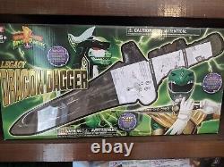 Mighty Morphin Power Rangers Legacy Dragon Dagger with cosplay holster