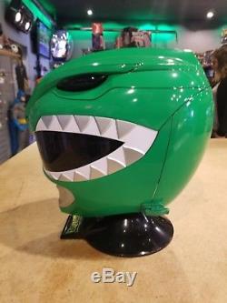 Mighty Morphin Power Rangers Legacy Green Ranger Helmet 11 Full Scale Cosplay