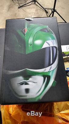 Mighty Morphin Power Rangers Legacy Green Ranger Helmet Display/Cosplay