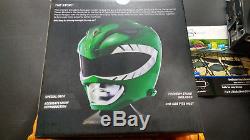 Mighty Morphin Power Rangers Legacy Green Ranger Helmet Display/Cosplay
