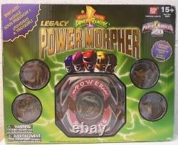 Mighty Morphin Power Rangers Legacy Power Morpher Lights Sounds 20th Red SEALED