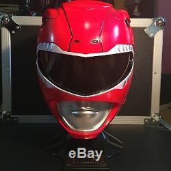 Mighty Morphin Power Rangers Legacy Red Helmet 11 Full Scale Cosplay