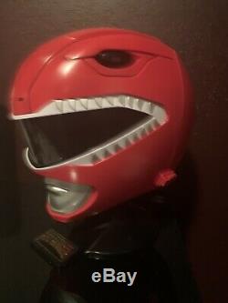 Mighty Morphin Power Rangers Legacy Red Ranger Helmet 11 Full Scale Cosplay