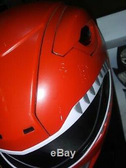 Mighty Morphin Power Rangers Legacy Red Ranger Helmet 11 Full Scale Cosplay Lot