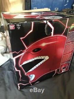 Mighty Morphin Power Rangers Legacy Red Ranger Helmet Full Scale Cosplay 11