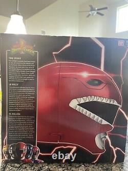 Mighty Morphin Power Rangers Legacy Red Ranger Helmet Full Scale Cosplay 11 New