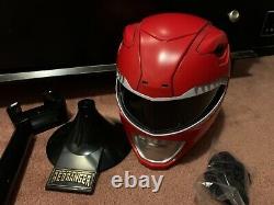 Mighty Morphin Power Rangers Legacy Red Ranger Helmet Full Size 11 cosplay