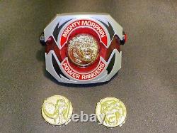 Mighty Morphin Power Rangers Morpher 19991-1993 Bandai Vintage with Coins Tested