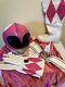 Mighty Morphin Power Rangers PINK POWER RANGER Costume Set Cosplay Quality