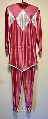 Mighty Morphin Power Rangers PINK POWER RANGER Costume Set Cosplay Quality