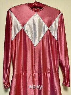 Mighty Morphin Power Rangers PINK POWER RANGER Costume Set Cosplay Quality