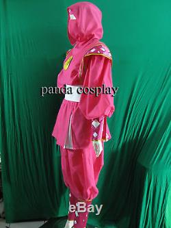 Mighty Morphin Power Rangers Pink Ninjetti Ninja Ranger Cosplay Costume