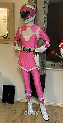 Mighty Morphin Power Rangers Pink Ranger Cosplay Prop Zyuranger No Helmet