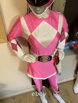 Mighty Morphin Power Rangers Pink Ranger Cosplay Prop Zyuranger No Helmet