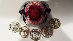 Mighty Morphin Power Rangers Power Morpher 100% Complete 5 Coins Cosplay VINTAGE