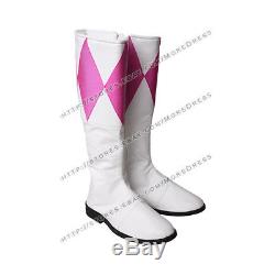 Mighty Morphin Power Rangers Ptera Ranger Mei Cosplay Costume Boots Optional