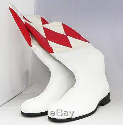 Mighty Morphin Power Rangers Red Ranger Cosplay Costume Boots US Size 10.5