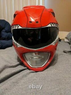 Mighty Morphin Power Rangers Red Ranger helmet homemade cosplay