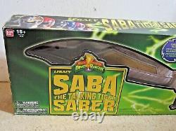 Mighty Morphin Power Rangers SABA Talking Tiger Saber Legacy Cosplay MISB