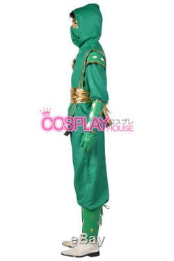 Mighty Morphin Power Rangers The Movie - Green Ninjetti Ranger Cosplay Costume