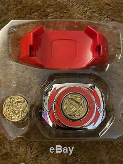 Mighty Morphin Power Rangers The Movie Legacy Red Ranger Morpher & Coins Cosplay