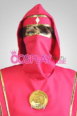 Mighty Morphin Power Rangers The Movie - Pink Ninjetti Ranger Cosplay Costume
