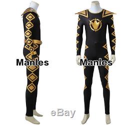Mighty Morphin Power Rangers Tommy Cosplay Costume Dino Thunder Halloween Suits