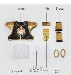 Mighty Morphin Power Rangers Tommy Dragon Ranger Cosplay Jumpsuit Costumes Men
