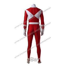 Mighty Morphin Power Rangers Tyranno Ranger Geki Cosplay Costume Boots Optional