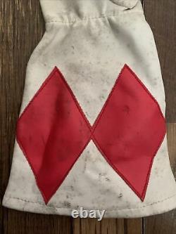 Mighty Morphin Power Rangers Vintage Gloves Red Ranger 1994 Cosplay Fancy Dress