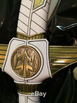 Mighty Morphin Power Rangers White Legacy Saba Die-Cast Sword Replica Cosplay