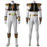Mighty Morphin Power Rangers White Ranger Cosplay Costume Custom Made